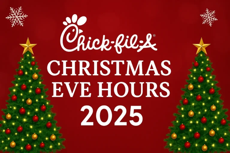 Chick-fil-A Christmas Eve Hours 2025